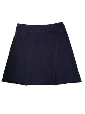 Patagonia Women's A-Line Black Skirt Organic Cotton Size Medium